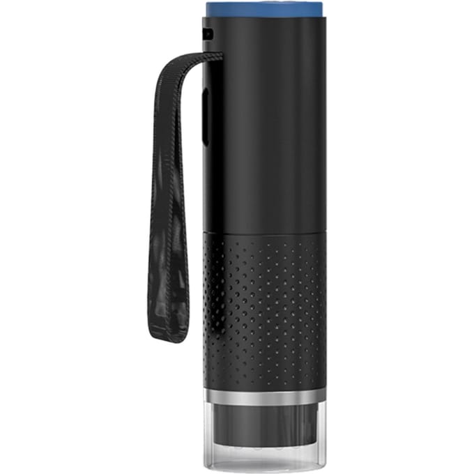 1200X Microscoop Handheld Draadloze WiFi Microscoop Oplaadbare Endoscoop Vergrootglas Optisch Digitaal Without Stand zwart