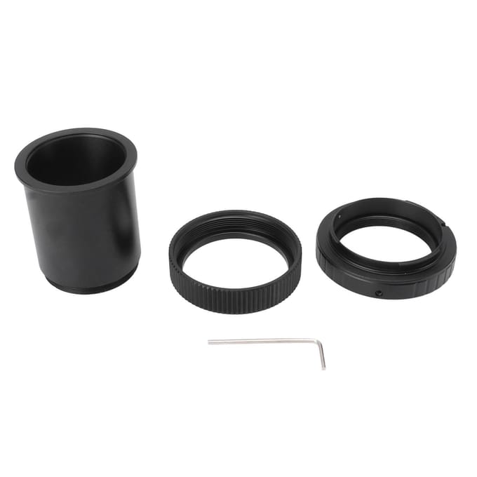 Telescoop Camera Adapter M42x0.75mm SCT naar T2 Adapterring voor DSLR A-vatting Camera black