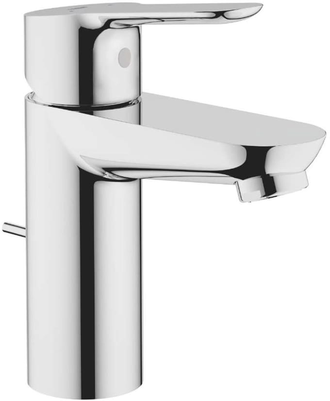 Grohe BauEdge - Wastafelkraan, met waste, chroom 32819000
