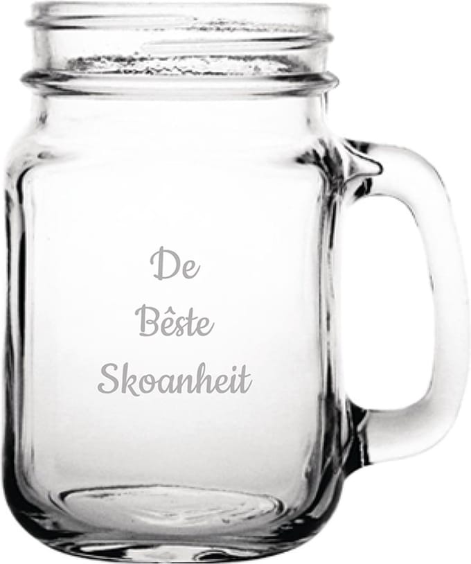 Gegraveerde Drinkglas 45cl De Bêste Skoanheit