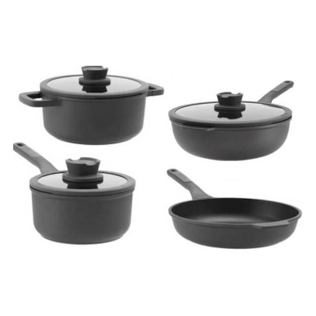 BergHOFF Pannenset leo stone 4 delig downdraft