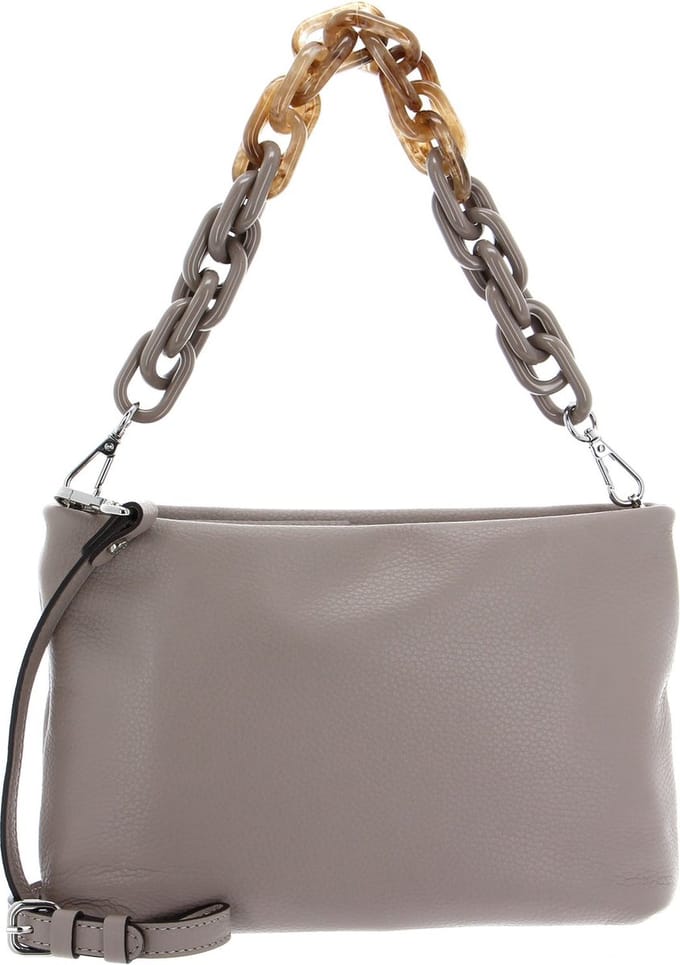 GIANNI CHIARINI Schoudertas Brenda Crossbody Bag Satin Beige