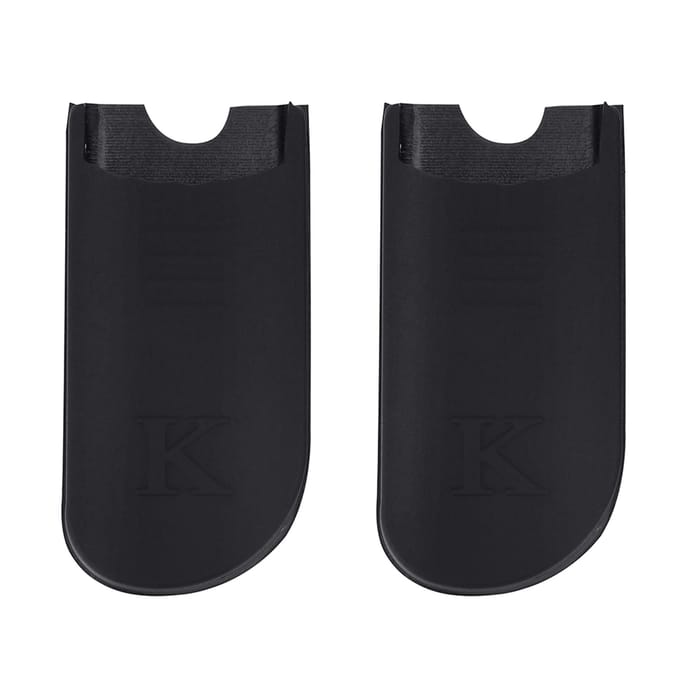 2 Stuks Comfortabele Saxofoon Duimvingersteun Kussentjes voor Sopraan Alt Tenor Sax black