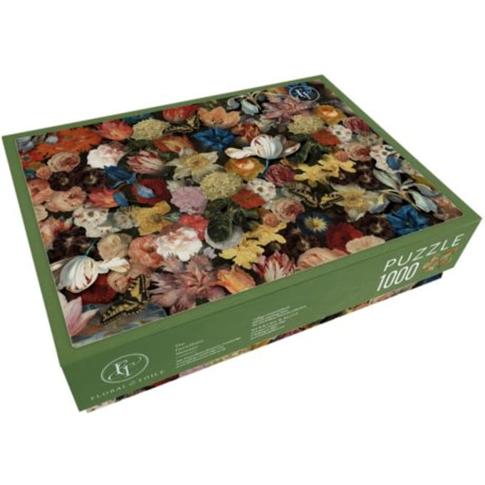 Puzzel (1000 stukjes): Floral & Toile, The Fitzwillam Museum