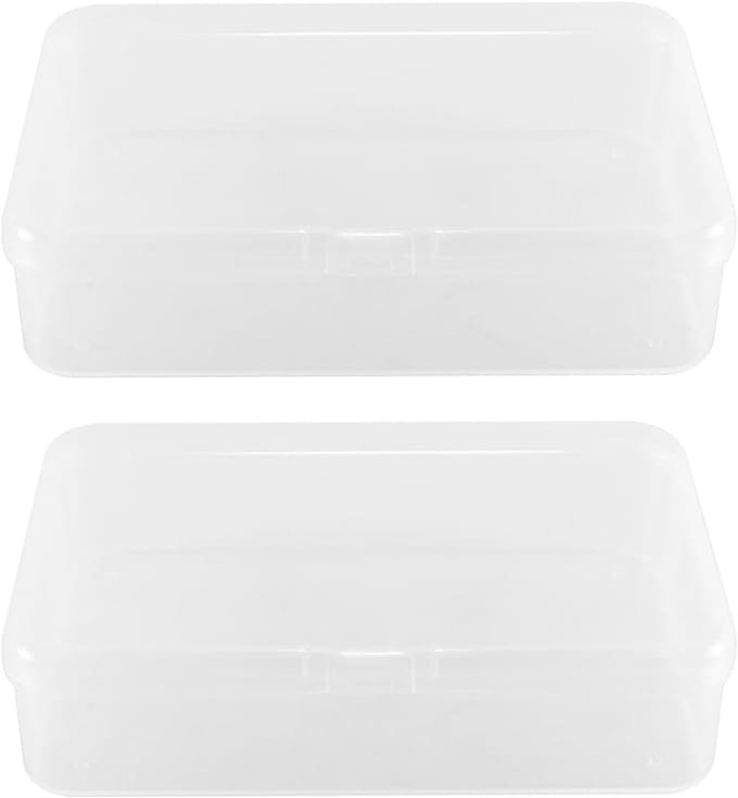 Opbergdozen Plastic - Kleine Bakjes - Sorteren Hobby - Met Deksel - 9 Stuks - Transparant