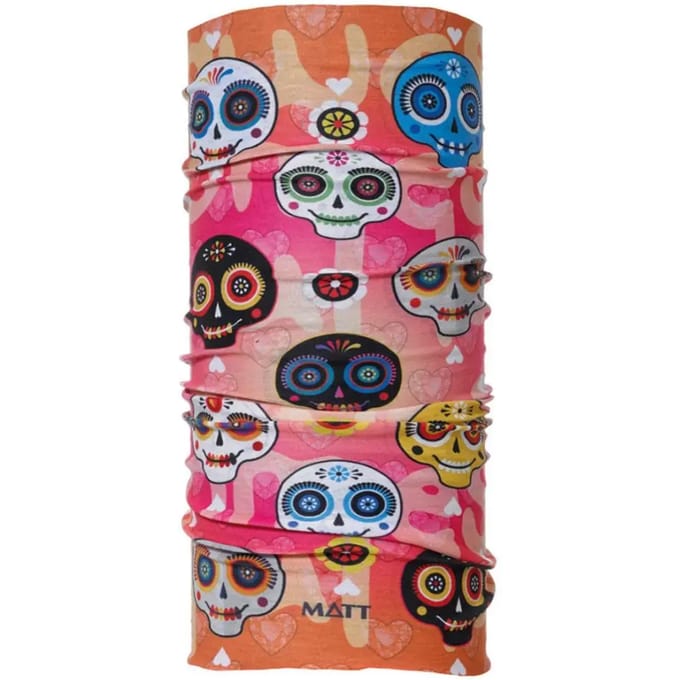 Microfiber Necktube Kind MATT Awesome Skull