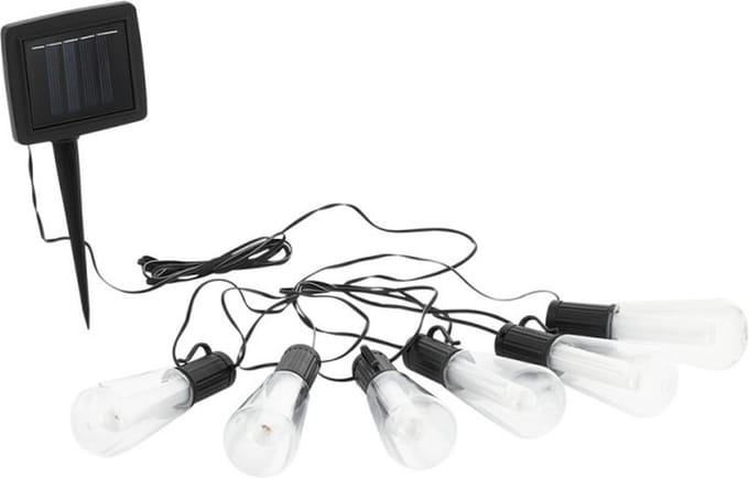 EGLO SOLAR LICHTKETTING 6L WIT