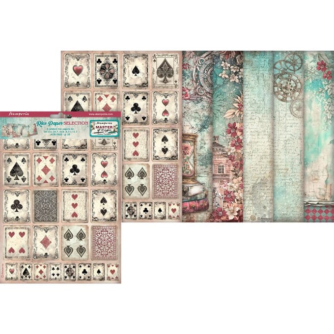 Stamperia - Master of Magic A4 Rice Paper Selection (6pcs) (DFSA4XMM)