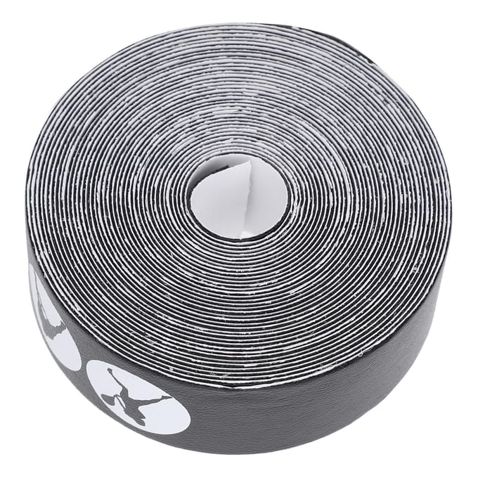 Tennisracketkop Antikrastape Racketkop Framebescherming PU Beschermsticker(Zwart ) gray