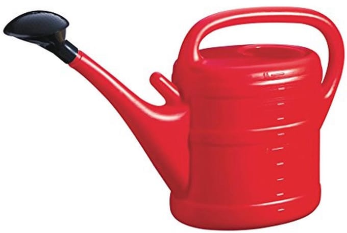 Kunststof Gieter 10 Liter Rood - Tuinaccessoire