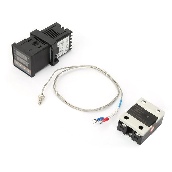 0 1300 celsius Alarm Digitale LED PID Temperatuurregelaar Kits AC 110V 240V black