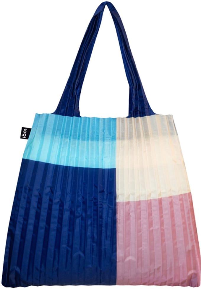 LOQI Bag Large - Pleated Cloud