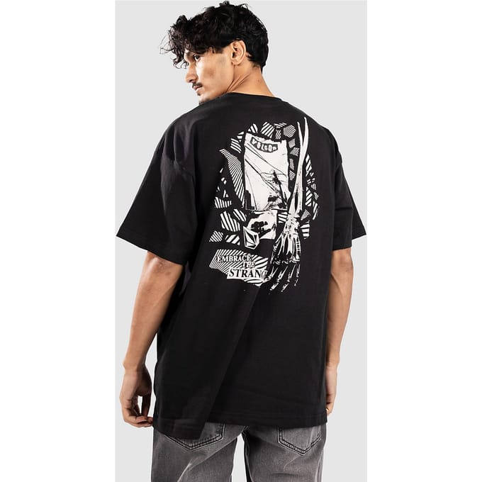 Volcom Kut N Rip T-Shirt zwart