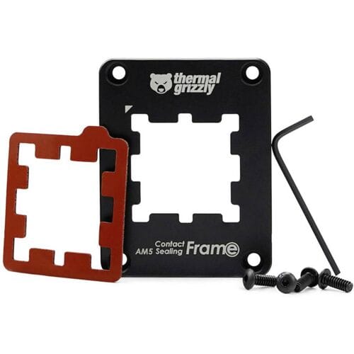 Thermal Grizzly TG-CSF-AM5 CPU-montageframe AMD Ryzen 7 Ryzen 7000er CPU Aluminium