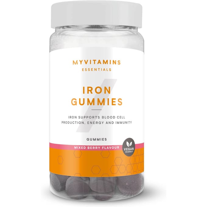 Myvitamins Iron Gummies - 30servings - Gemixte Bessen