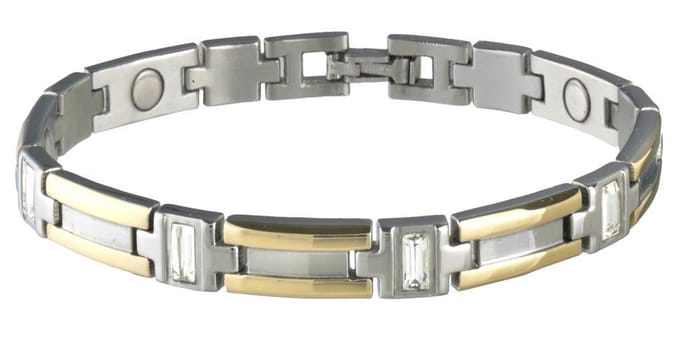 Magneet Armband Lady Duett Zirkonia-XS