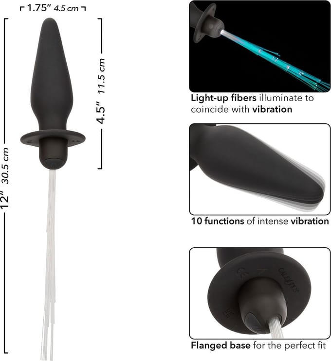Vibrerende Verlichte Anale Sonde