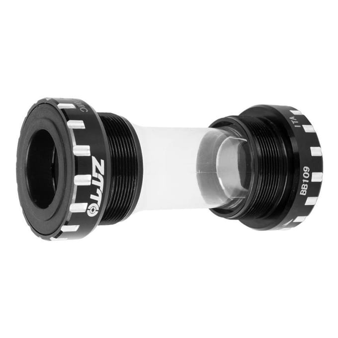 Mountainbike Keramische Lagers Bottom Bracket BB109 Italiaanse Draad zwart