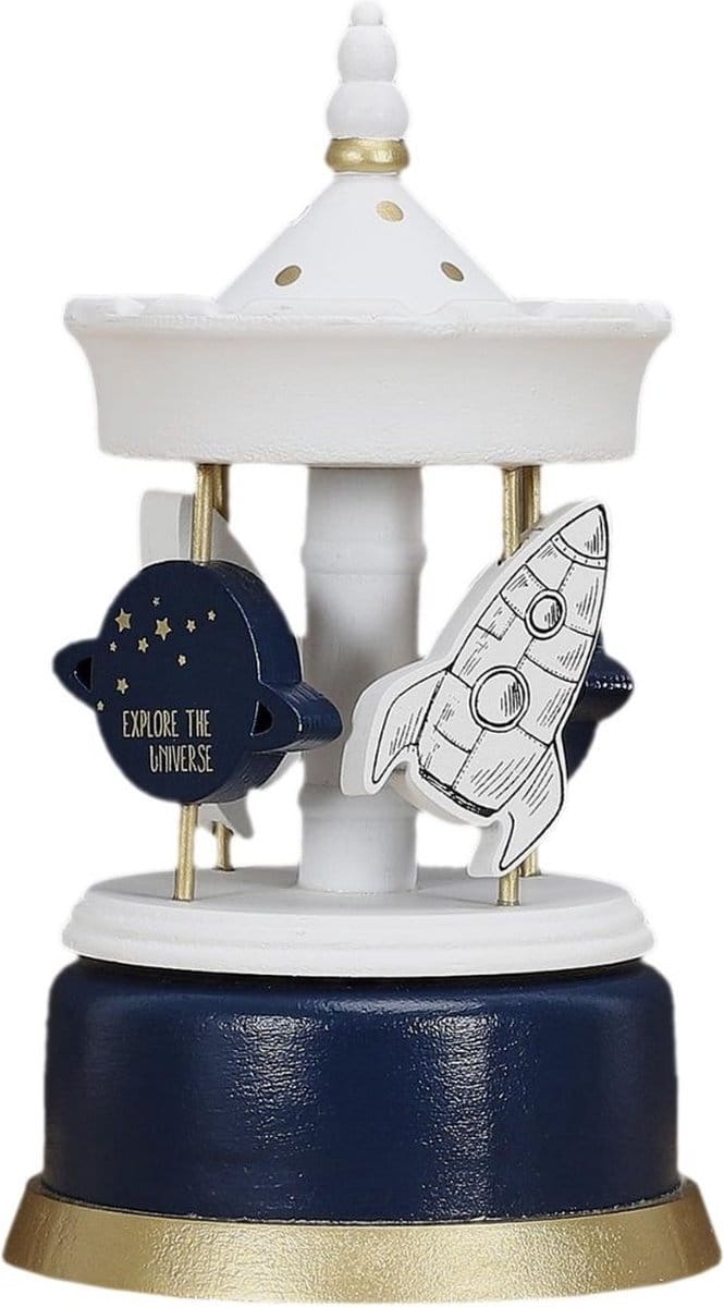 Home deco kids - Muziek carrousel - Explore the universe