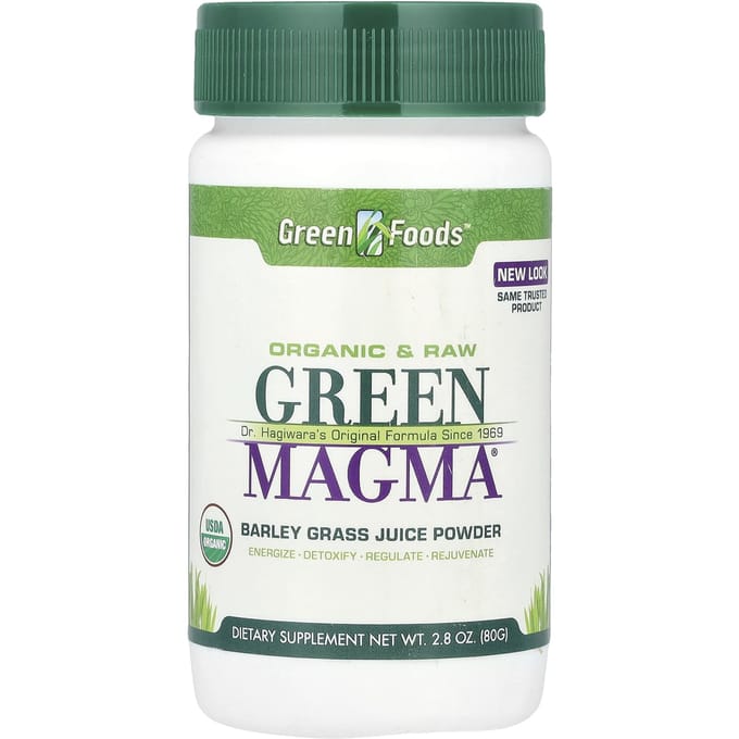 Green Magma®, Poudre de Jus d'Herbe d'Orge, 80G(2,8 oz)