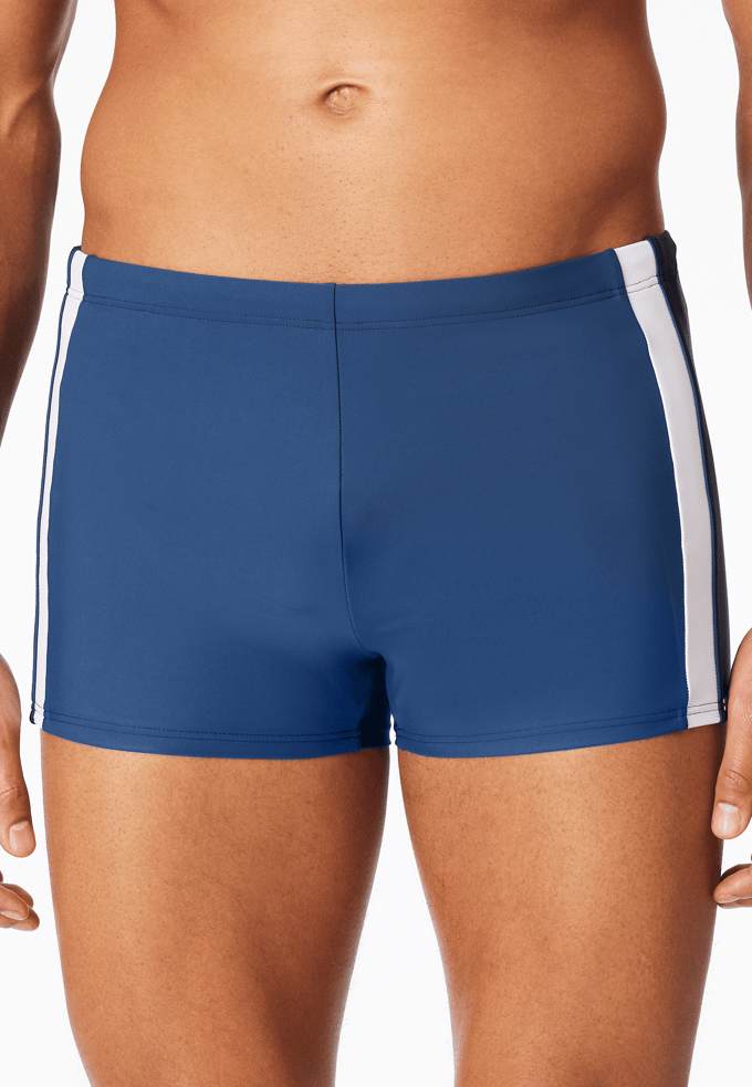 Schiesser Zwembroek Heren - Ocean Swim - blauw