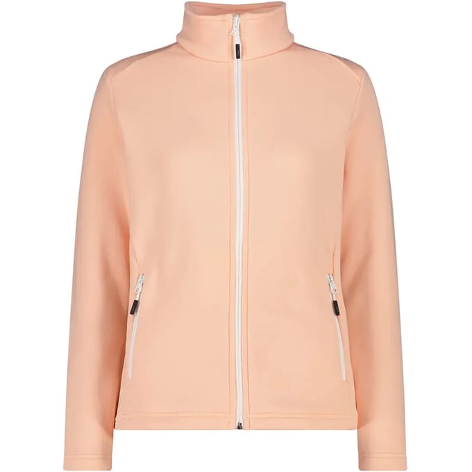 Vrouwen stretch fleece met rits CMP