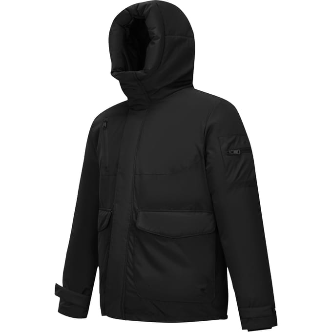 Paragoose - Heren Jas winter Tony Parka - Zwart - Maat S
