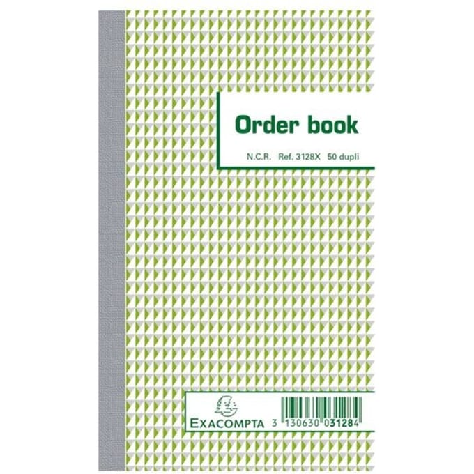 Orderboek Exacompta 3128X - 175X105mm -  50X2V