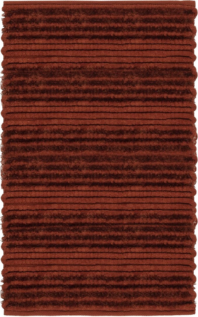 Heckett & Lane Badmat Solange (Copper Orange) : Maat: Badmat 60x100 cm