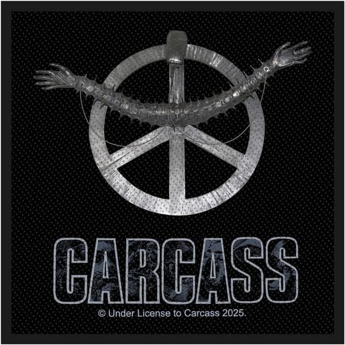 Carcass Heartwork Unisex Patch - meerkleurig - Standard