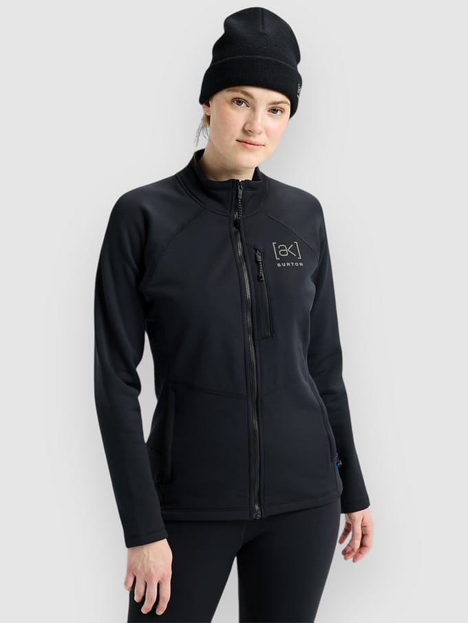 Burton AK Baker Fleece Jas zwart