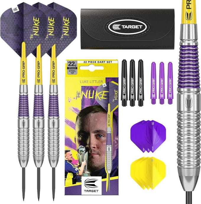 Stalen Darts Set met Accessoires voor Precisie en Controle