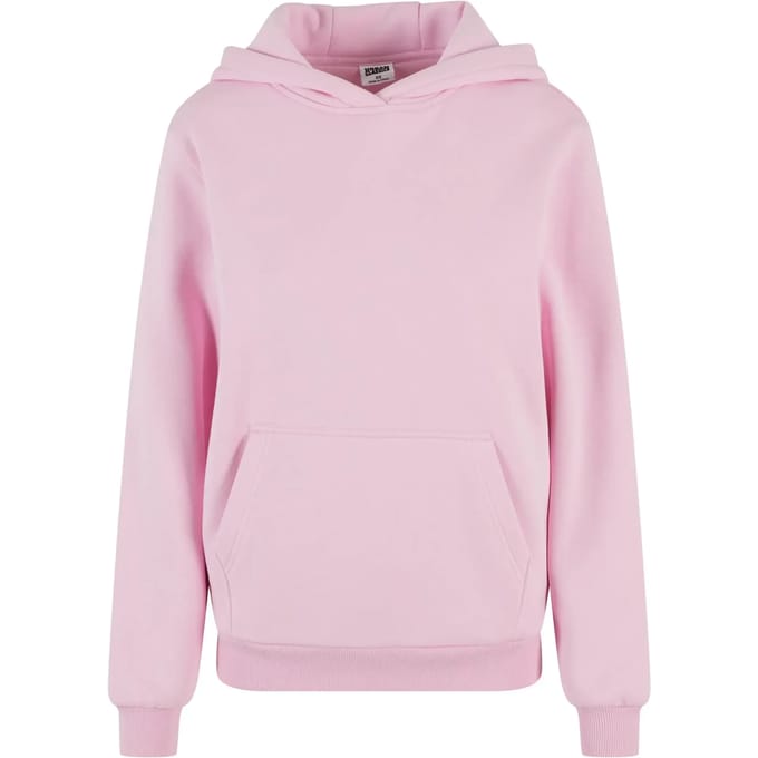 Urban Classics - Fluffy Hoodie/trui - M - Roze
