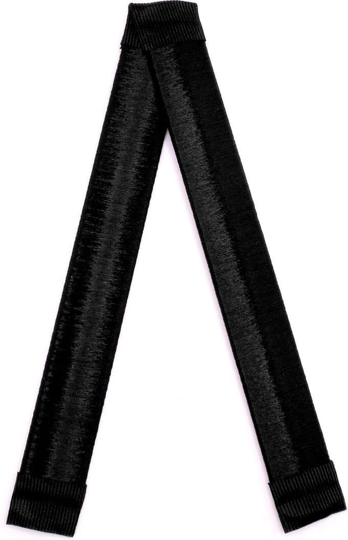 Knotrolband zwart