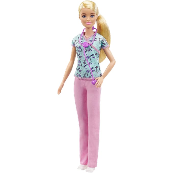 Barbie carriÃ¨re verpleegster pop - GTW39