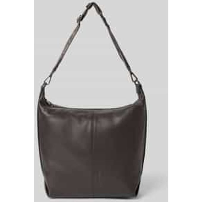 Handtas met reliëflogo model 'PARIS'