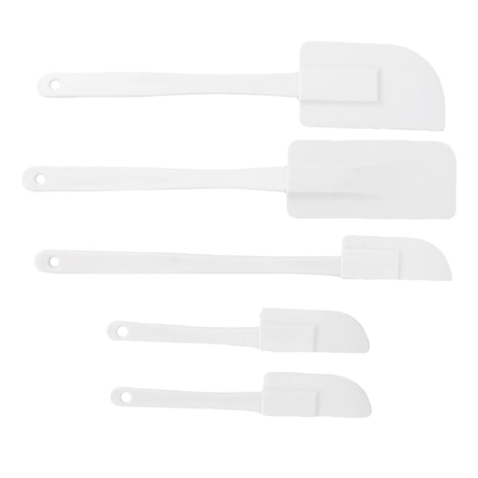 5 stuks Wax Spatel Set Silicone Herbruikbare Wax Roerder Applicator Multifunctionele Wax Sticks voor white
