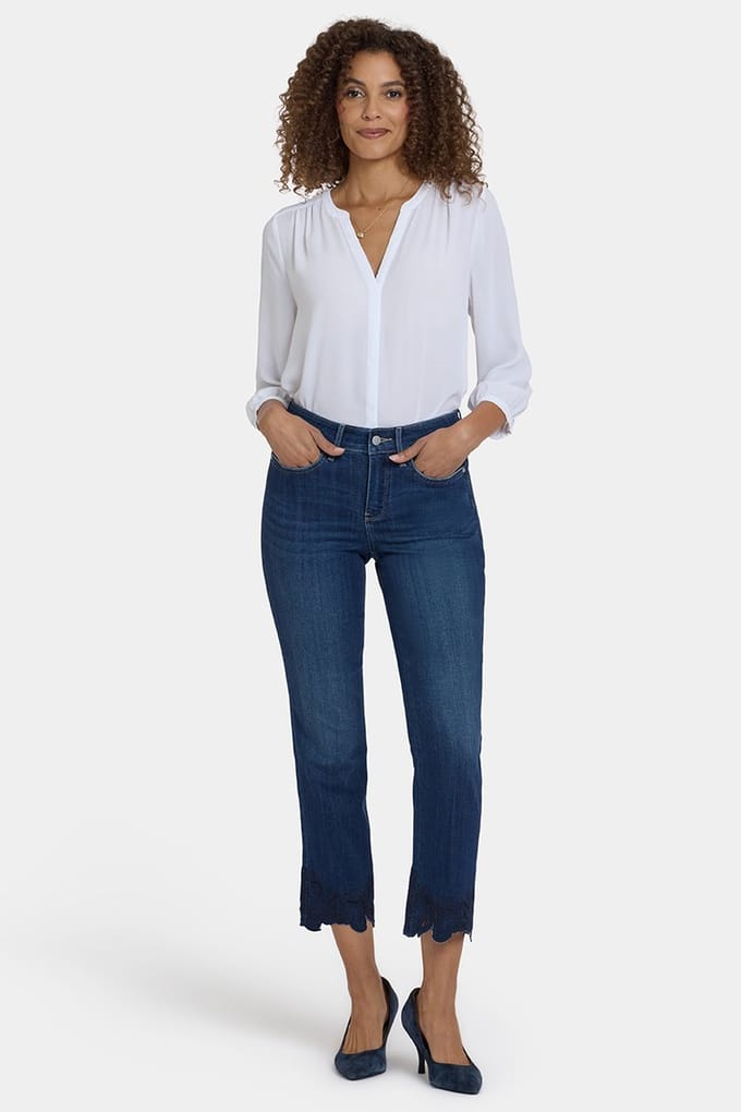Marilyn Rechte Enkellange Jeans in Sure Stretch® Denim | Wonderland