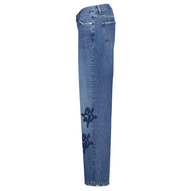 Olaf Monogram Denim Pant Jeans Blauw W220402