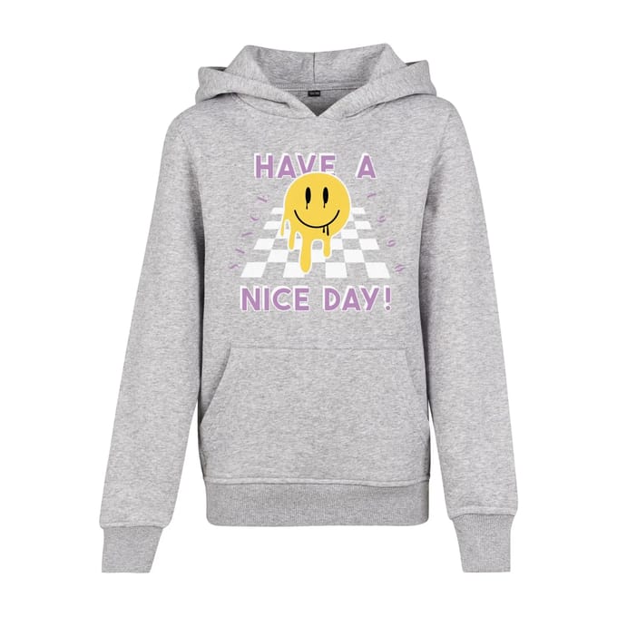 Kinder sweatshirt met capuchon Mister Tee Nice Day