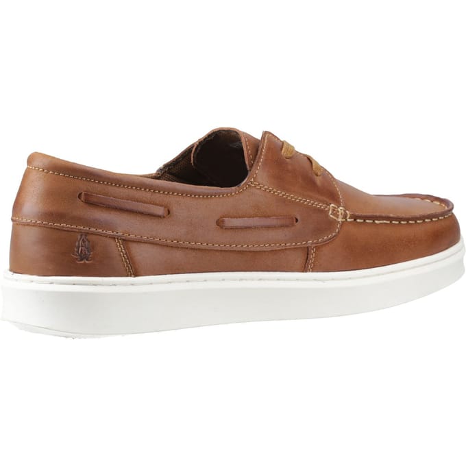Hush Puppies Madden Lederen Heren Tan Bootsschoenen