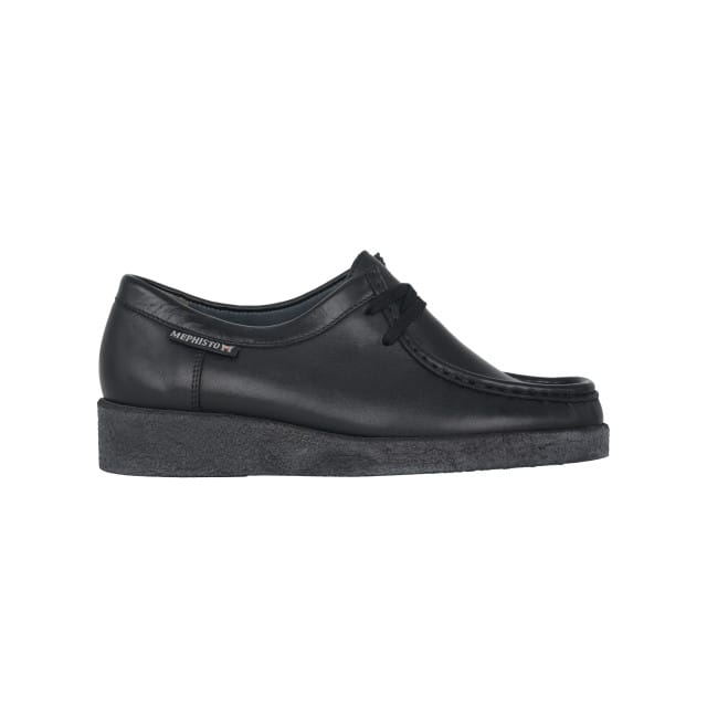 Mephisto Christy - dames veterschoen - Zwart - maat 41 (EU) 7.5 (UK)