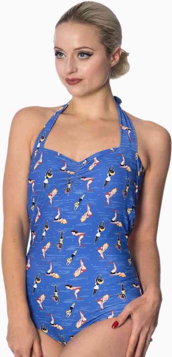 Dancing Days - DIVE IN Badpak - M - Blauw