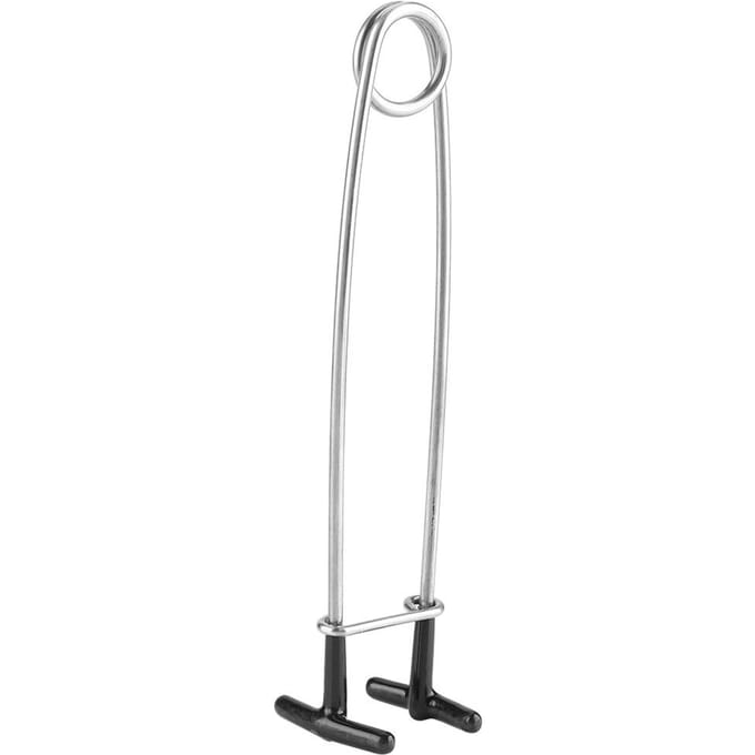 Roestvrijstalen Visbekopener Bekspreider Zoutwatervistool white