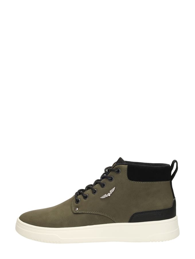 PME Legend PME Legend Lexting- T Veterboots groen Synthetisch