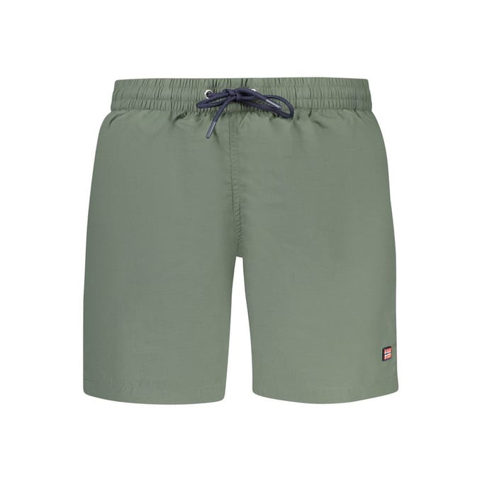 Noorwegen 1963 Groene Poliammide Heren Zwemboxer