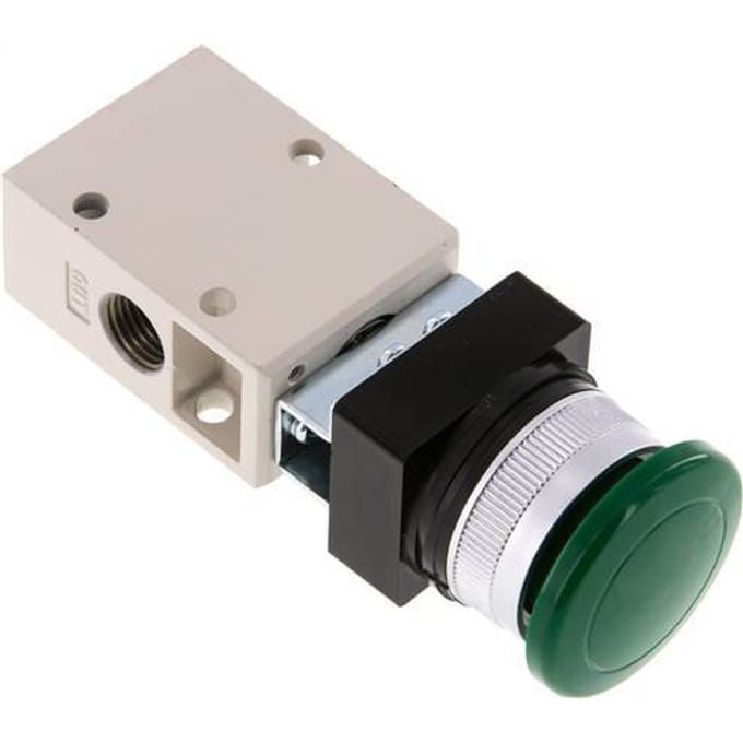 3/2 G1/4 '' Handbediend Ventiel Groen 0-8bar/0-112psi YPC