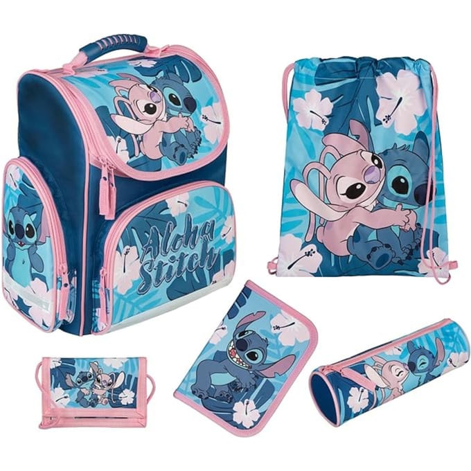 Lilo & Stitch School Set - 5 Delig