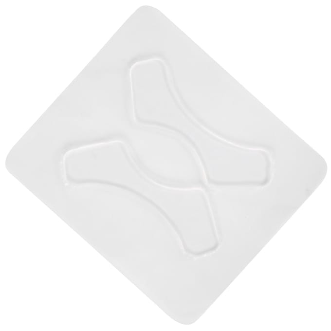 2 Stuks Lippen Anti-Rimpel Stickers Herbruikbare Siliconen Lippen Rimpel Pads Huidverzorgingspleisters white