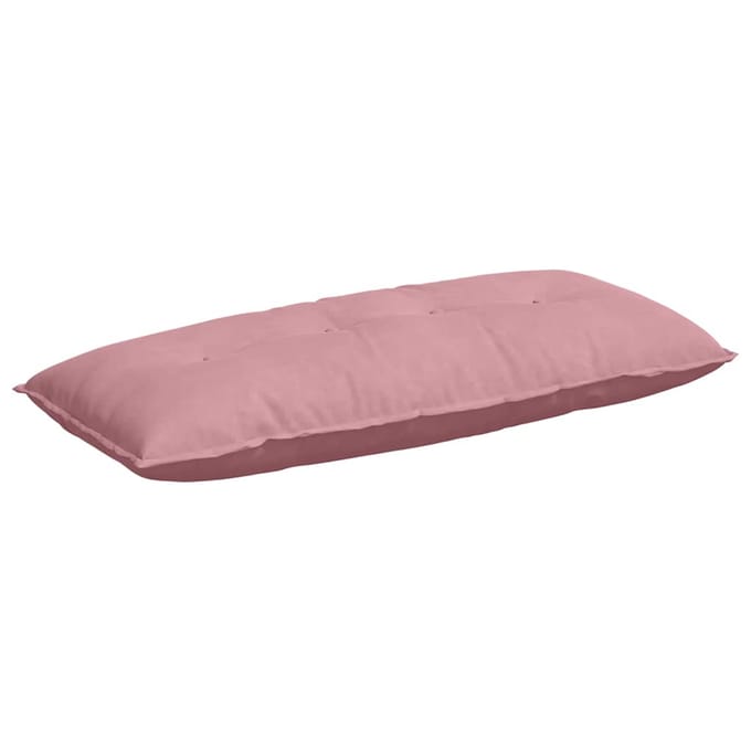 vidaXL - Rugkussen - Roze - 120 - x - 50 - x - 19 - cm - Corduroy - stof